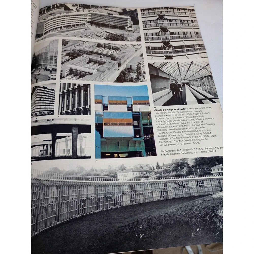 Progressive Architecture Magazine‎ Aug 1973 Eams Olivetti Read Description